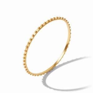 Julie Vos - SoHo Bangle - Elegant Gold Beaded Bangle